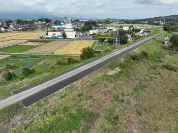 河川海岸改良(改良)工事(堤防補強)　五百川筋