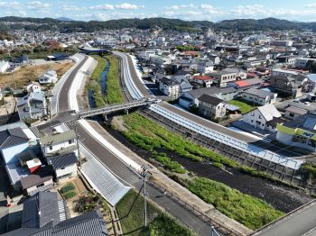 河川(交付)工事(護岸)　安達太良川筋